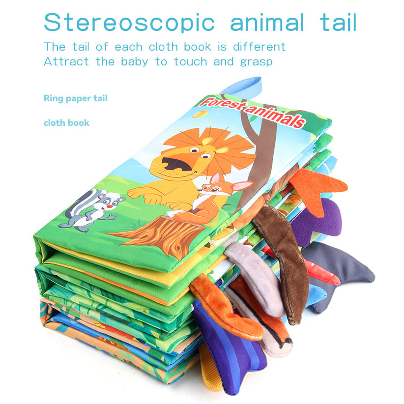 New Baby Cloth Books Visual an - مراجعة Kids Education Book وسعره