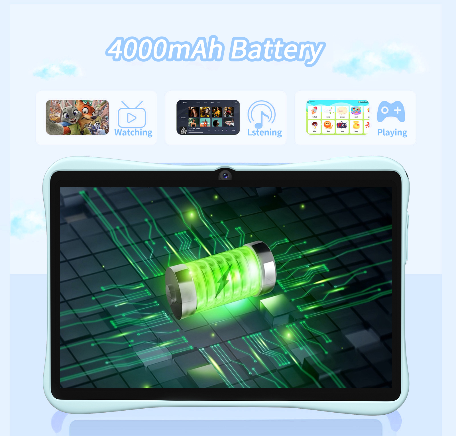 7-inch Kids Tablet 4GB+64GB, Q - مراجعة Kids Education System وسعره