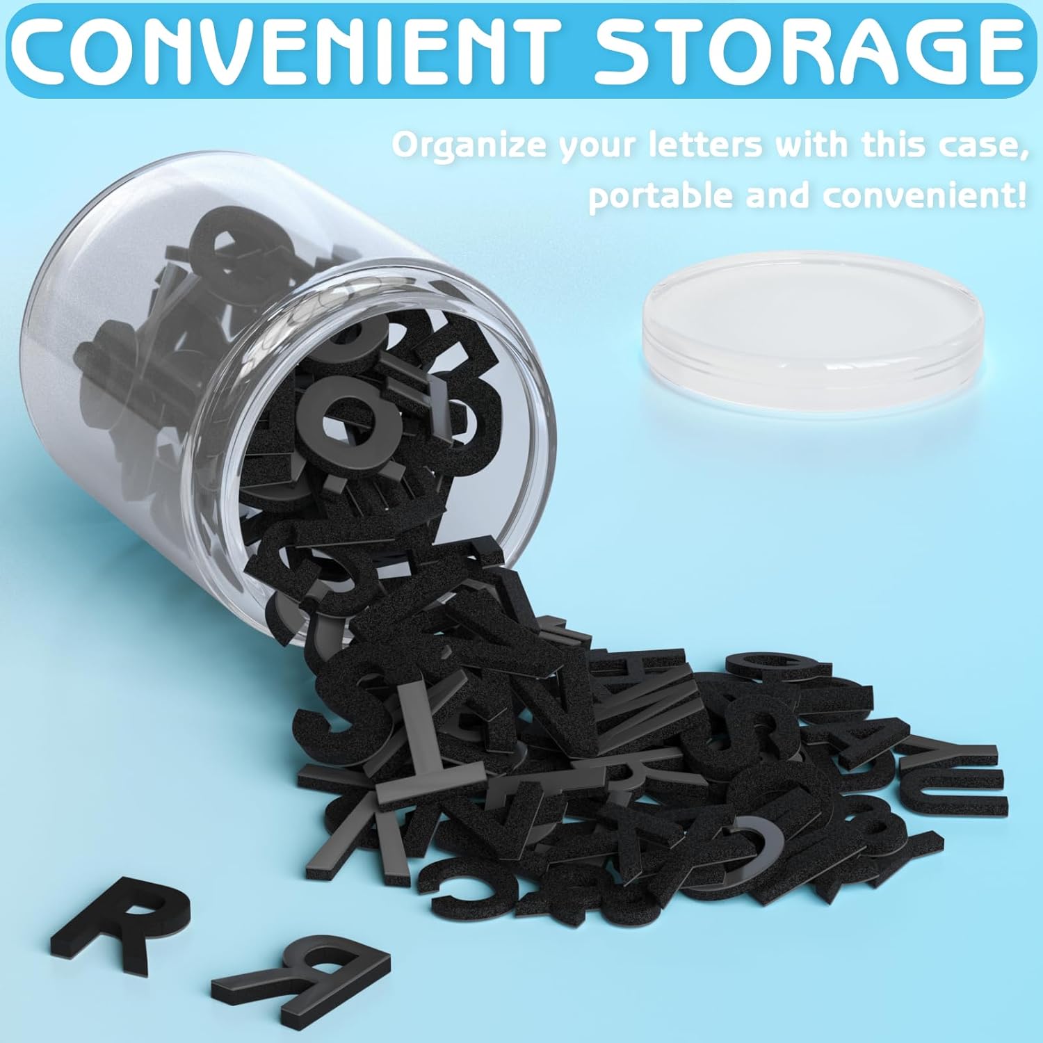 160pcs Decorative Magnetic EVA - مراجعة Magnetic Letter Board وسعره