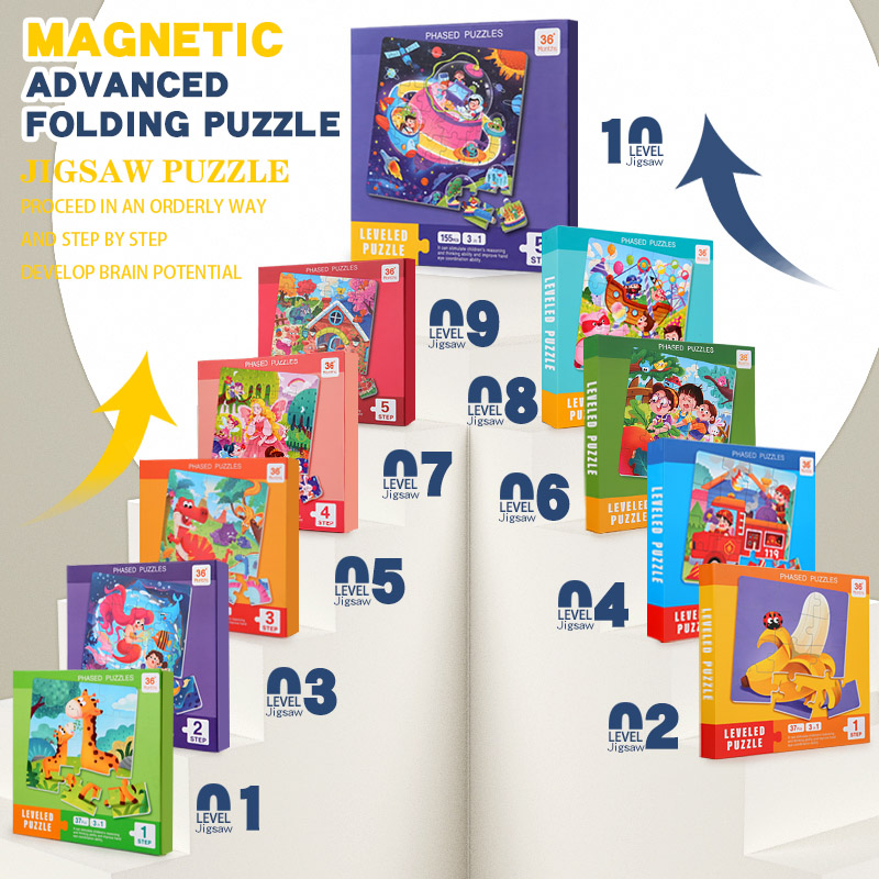 Kids Magnetic Wooden Puzzle Ca - مراجعة Kids Education Book وسعره
