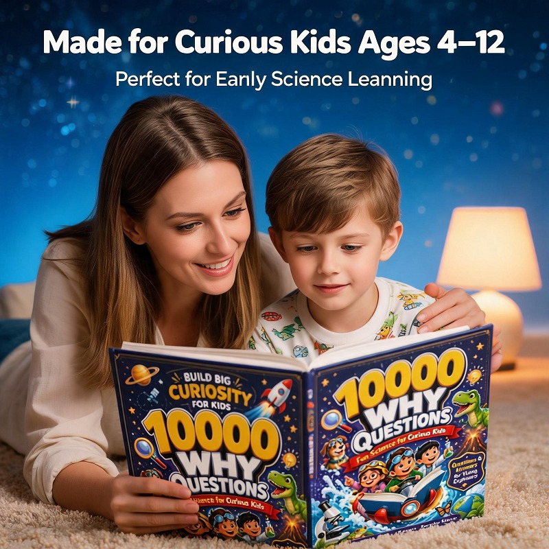 10000 Why Kids Science Encyclo - مراجعة Kids Education Book وسعره