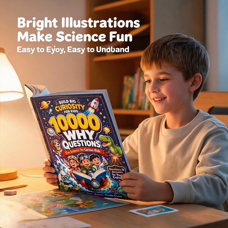 10000 Why Kids Science Encyclo - مراجعة Kids Education Book وسعره