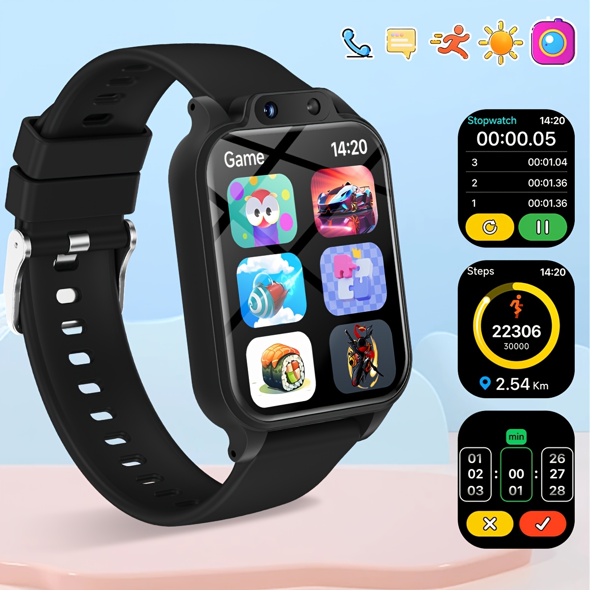Youngsters's Smart Watch with  - مراجعة Kids Educational Game 2 وسعره