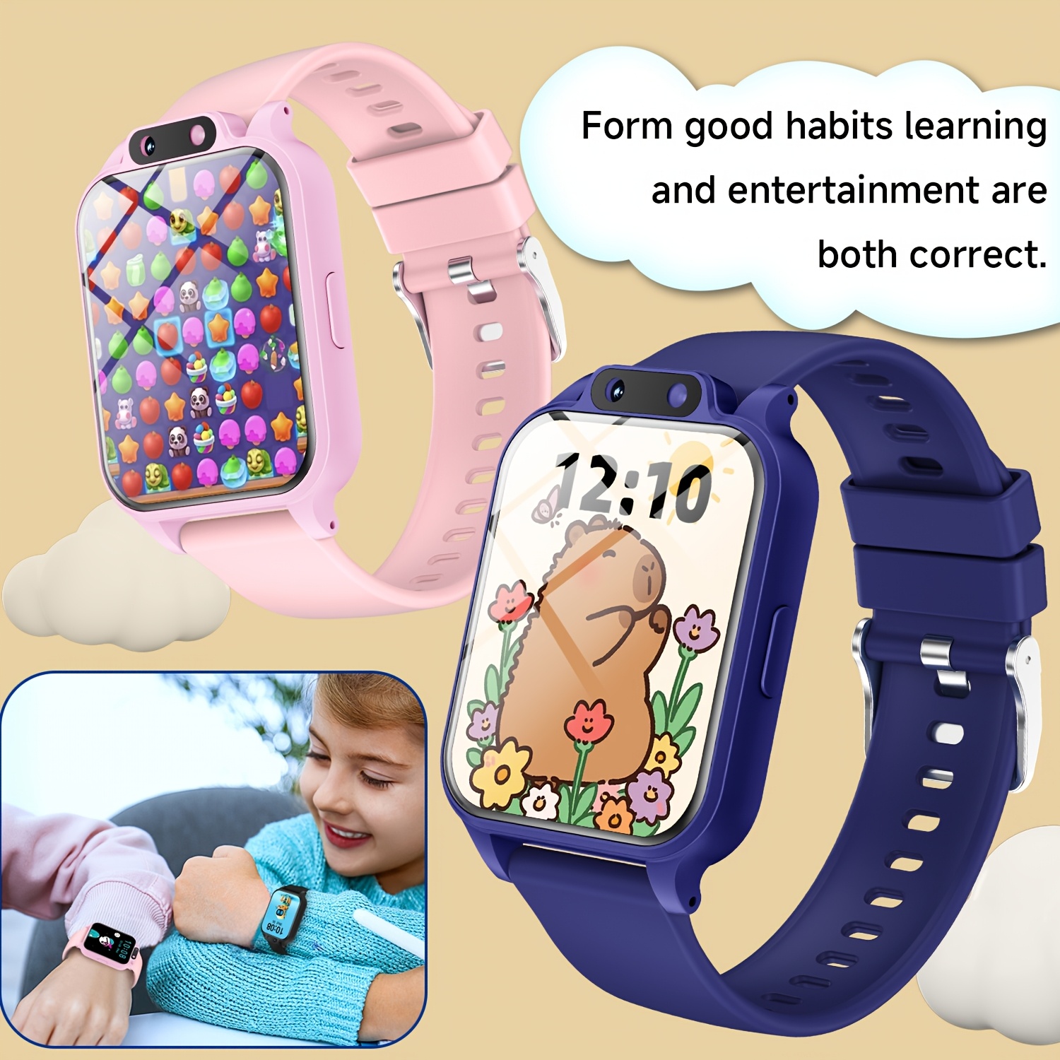 Youngsters's Smart Watch with  - مراجعة Kids Educational Game 2 وسعره