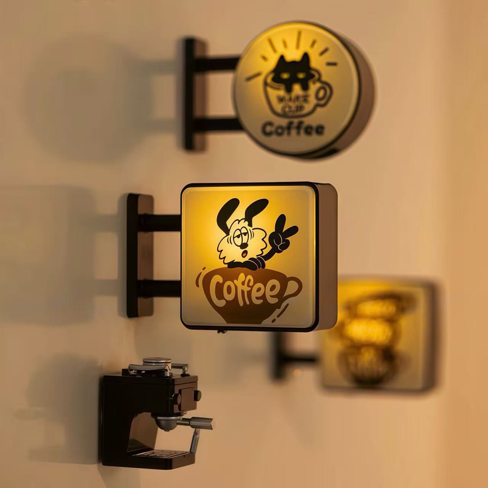 American Coffee Shop Illuminat - مراجعة Magnetic Letter Board وسعره