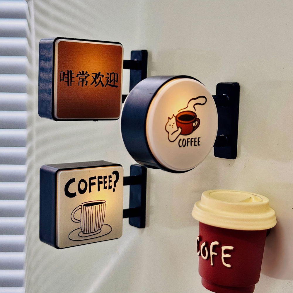 American Coffee Shop Illuminat - مراجعة Magnetic Letter Board وسعره