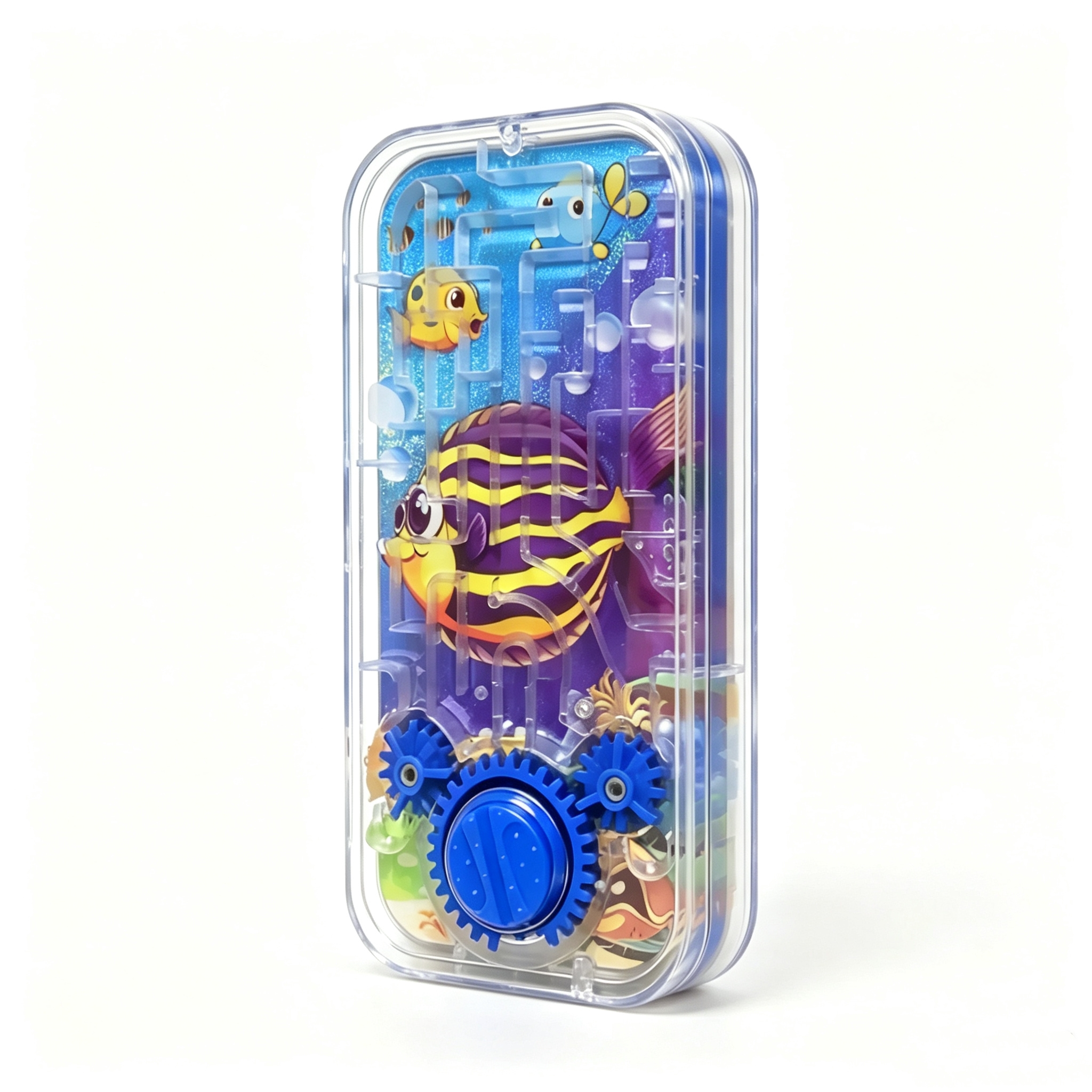 Ocean Fish Handheld Maze Ball  - مراجعة Educational Cartoon For Kids وسعره