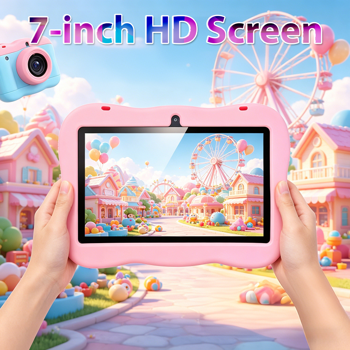 2026 New 7 Inch Cartoon Patter - مراجعة Kids Educational Games Learn English وسعره