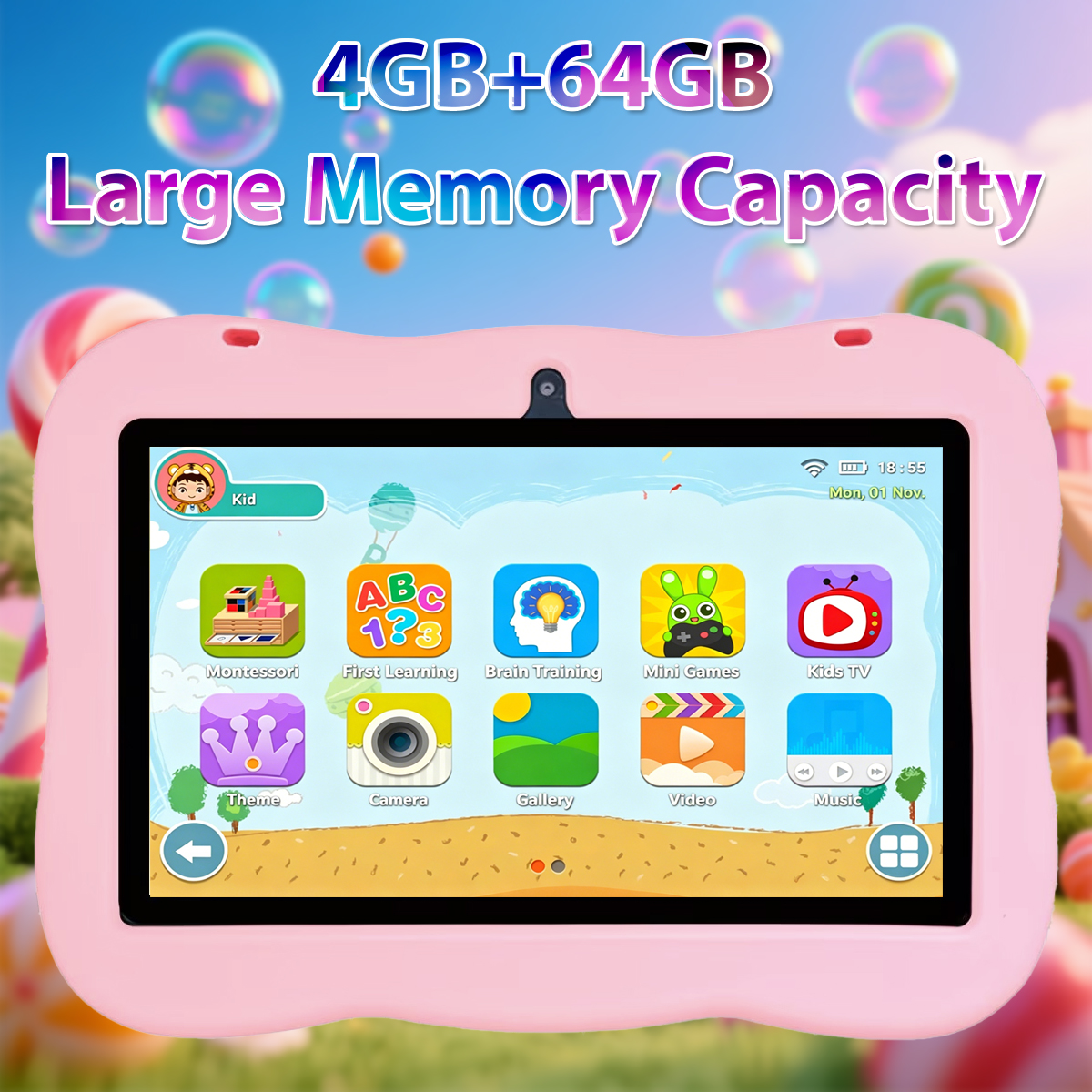 2026 New 7 Inch Cartoon Patter - مراجعة Kids Educational Games Learn English وسعره