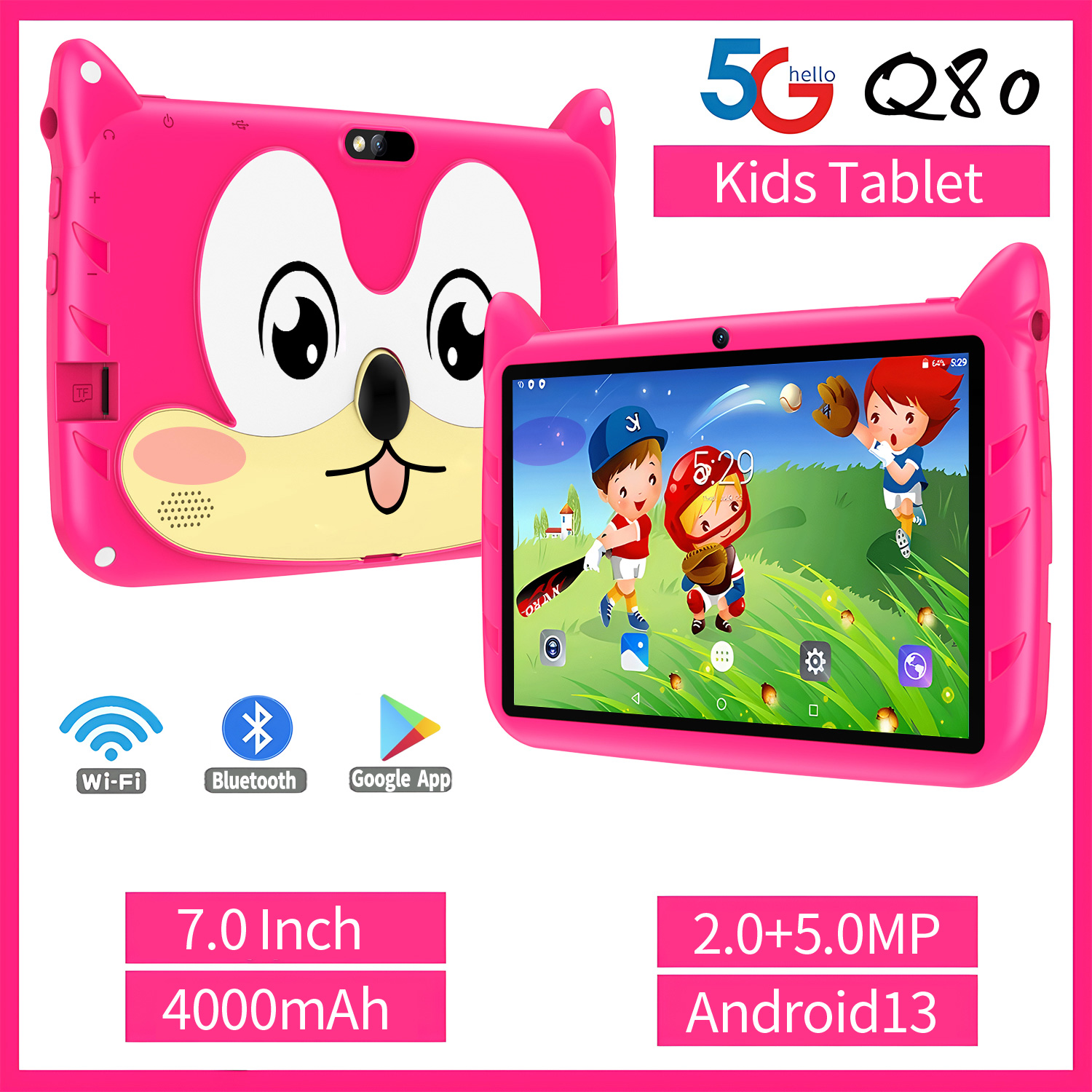 New Kids 7-inch Tablet Android - مراجعة Kids Education System وسعره