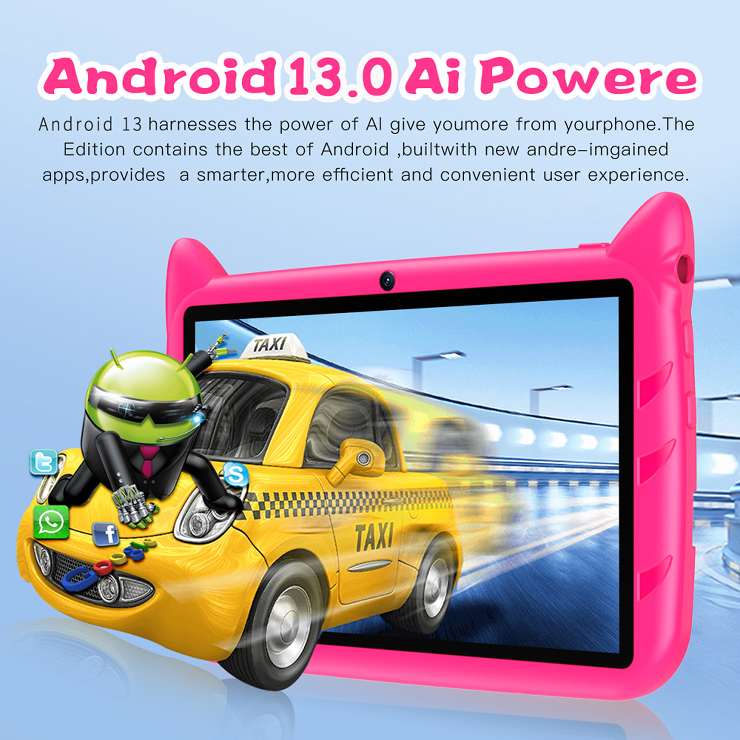 New Kids 7-inch Tablet Android - مراجعة Kids Education System وسعره