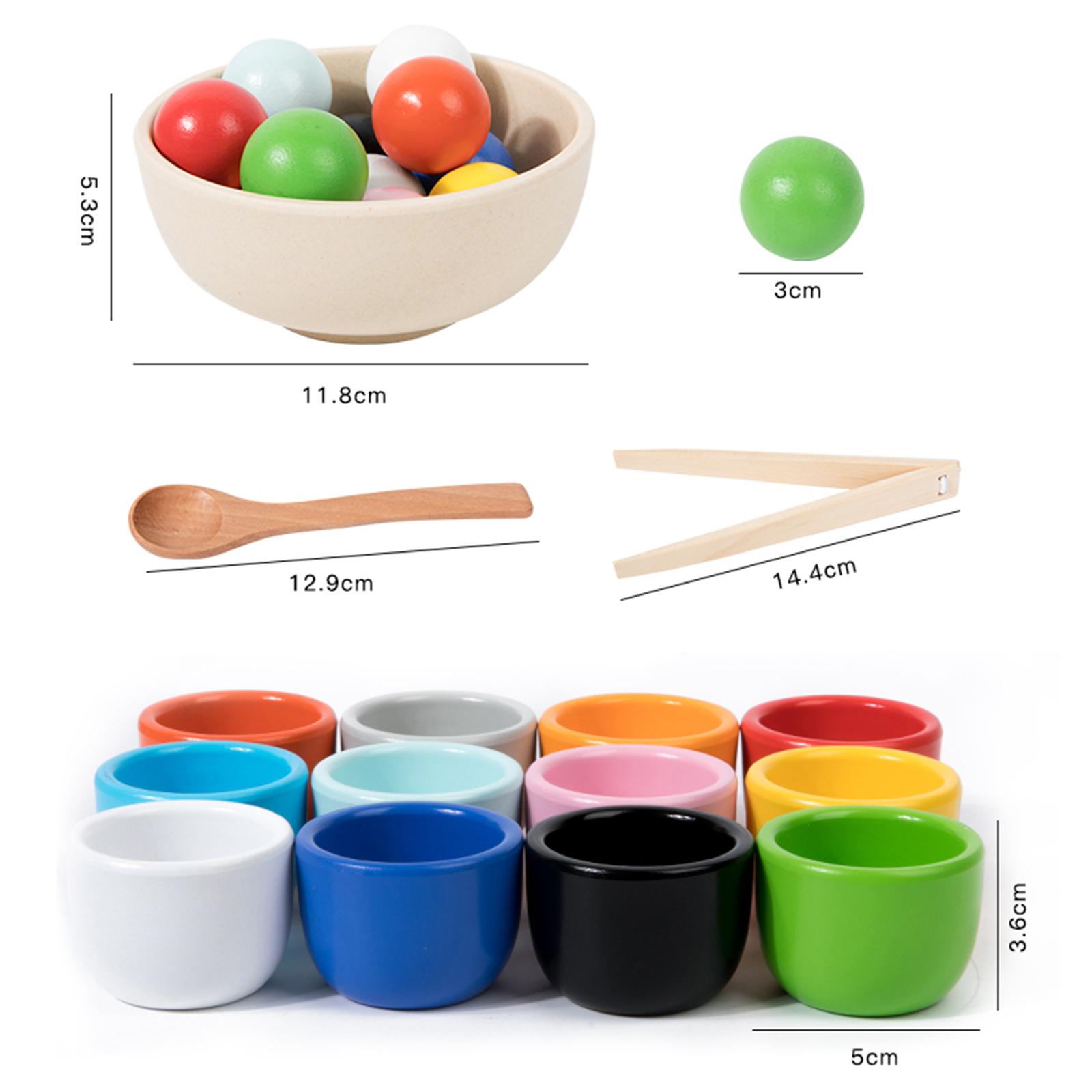 Balls in Cups Montessori Toys  - مراجعة Kids Educational Game 2 وسعره