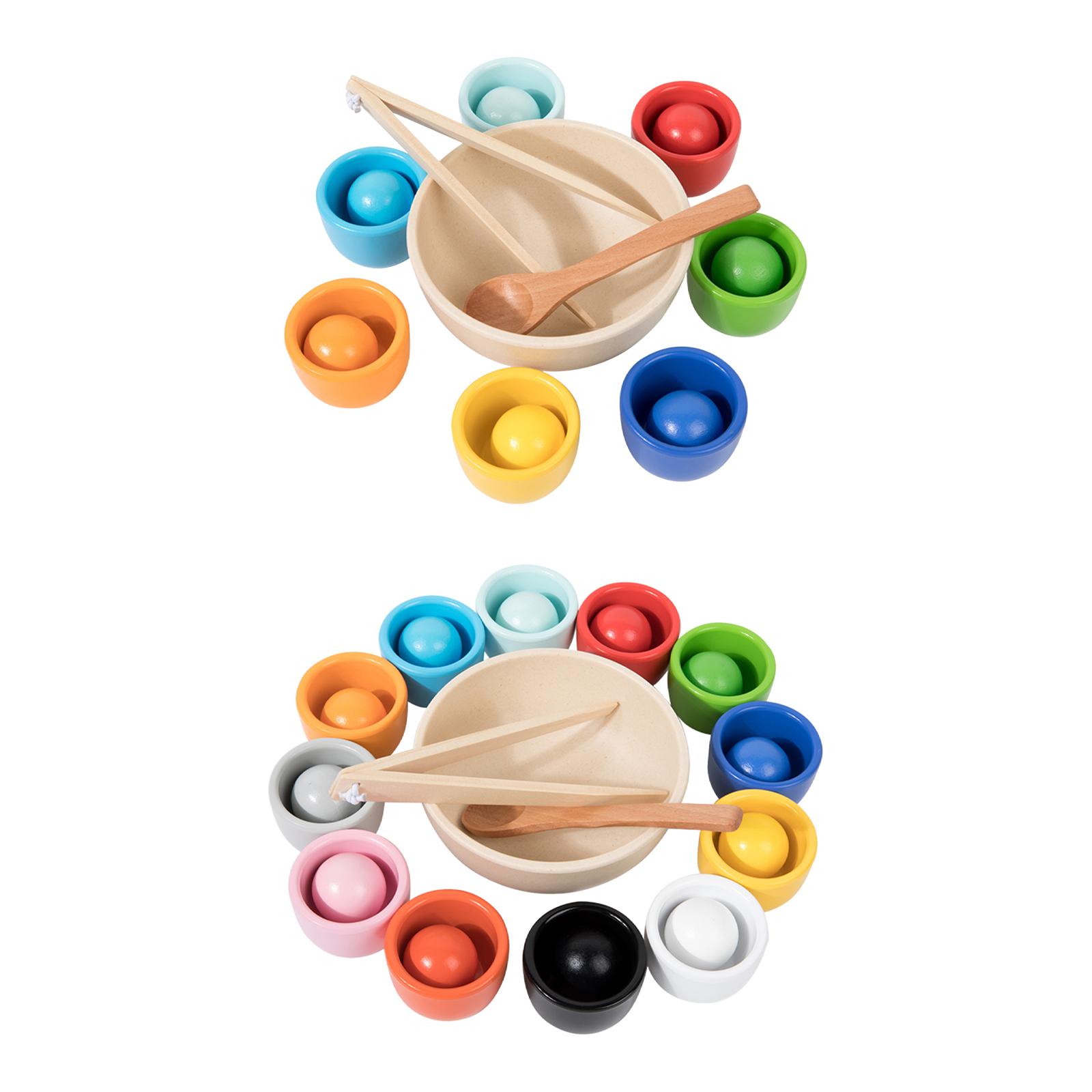 Balls in Cups Montessori Toys  - مراجعة Kids Educational Game 2 وسعره