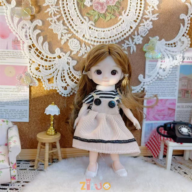 16cm BJD Doll 1/8 Fashion Doll - مراجعة Educational Cartoon For Kids وسعره