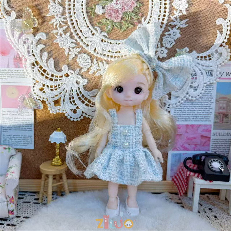 16cm BJD Doll 1/8 Fashion Doll - مراجعة Educational Cartoon For Kids وسعره