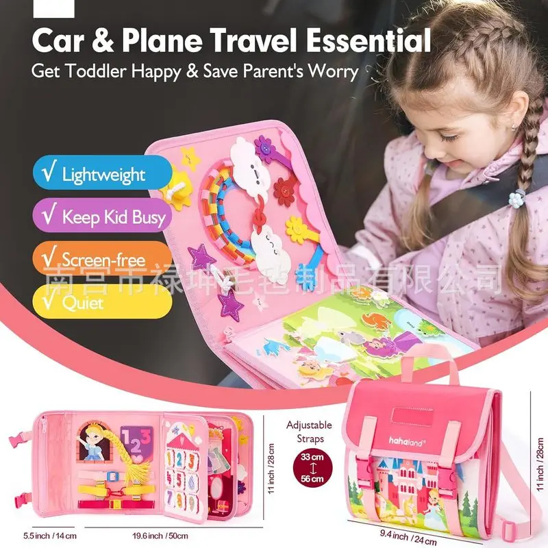 Princess Montessori Felt Busy  - مراجعة Kids Education Book وسعره