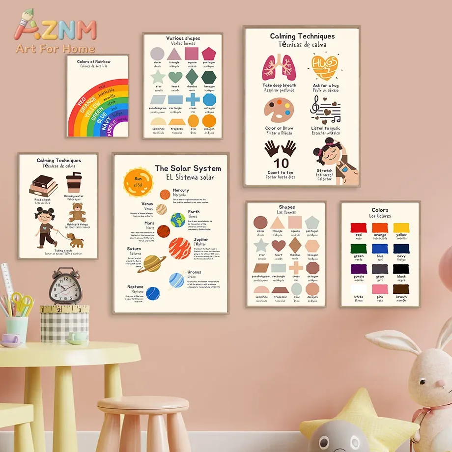 AZNM Bilingual Spanish English - مراجعة Kids Education System وسعره
