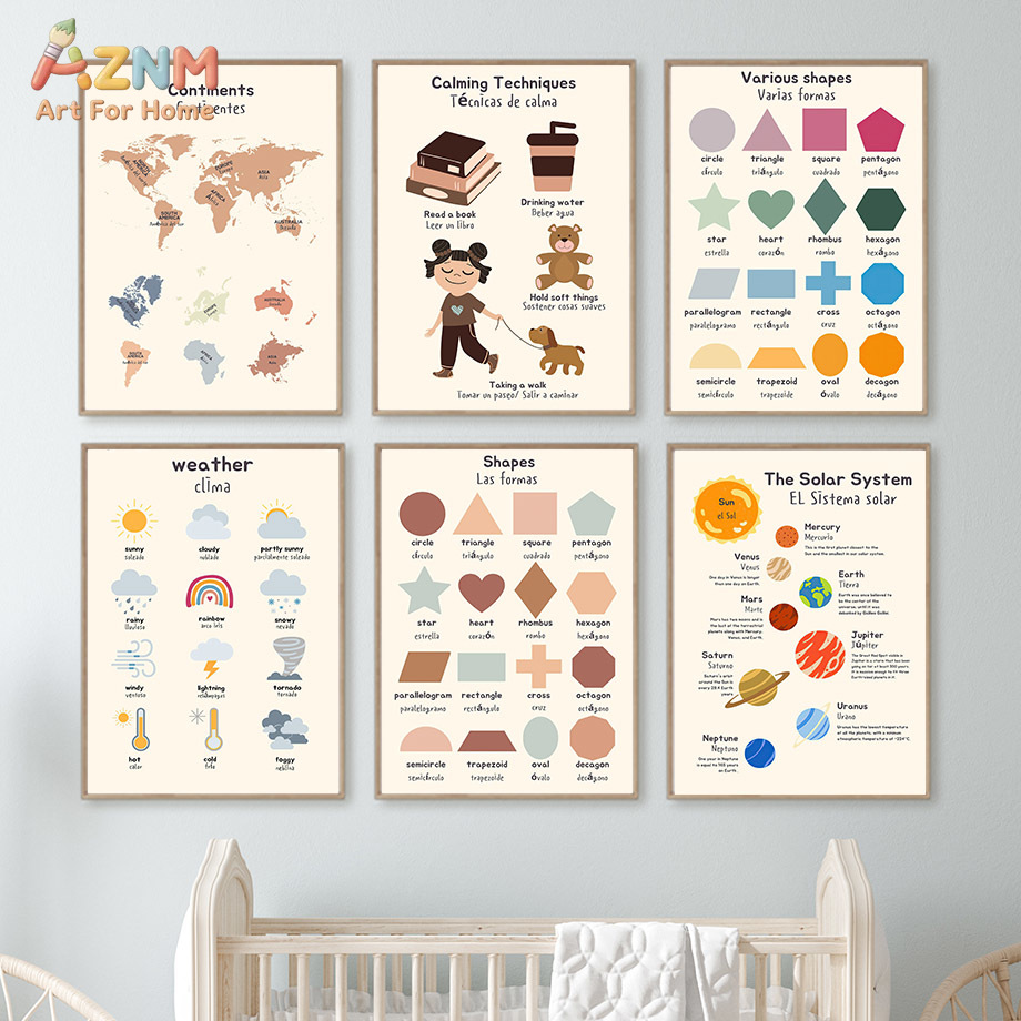 AZNM Bilingual Spanish English - مراجعة Kids Education System وسعره