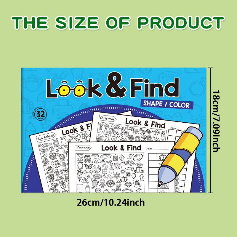Children's Search Activity Boo - مراجعة Kids Education Book وسعره