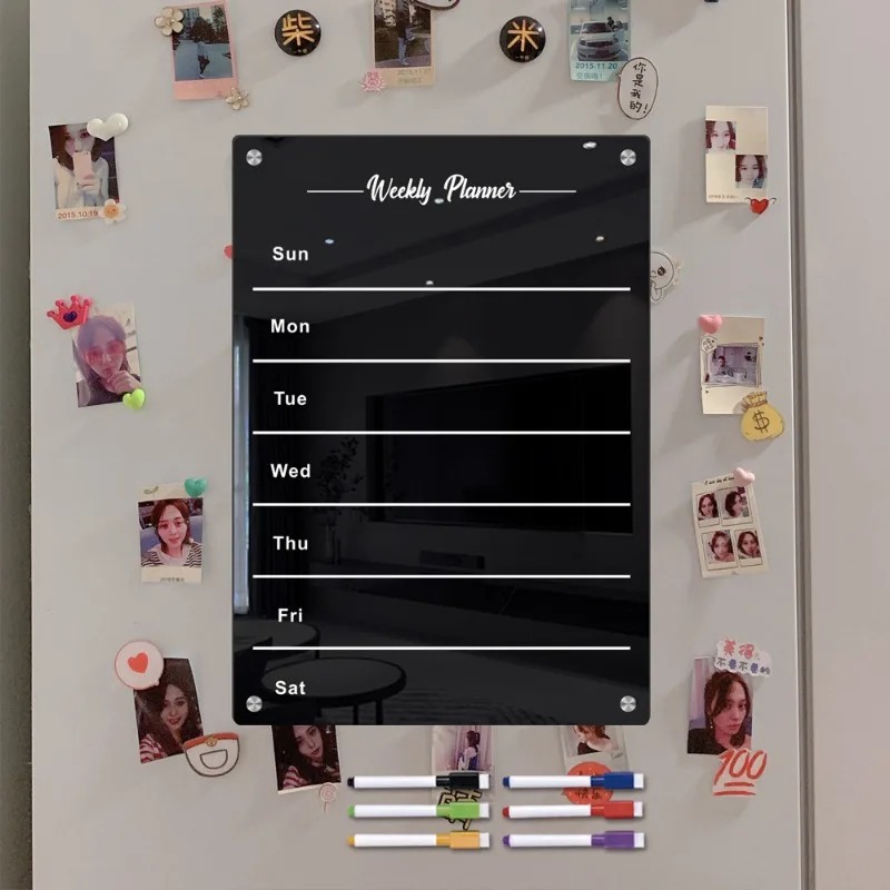 Fridge Sticker Calendar Board  - مراجعة Magnetic Letter Board وسعره