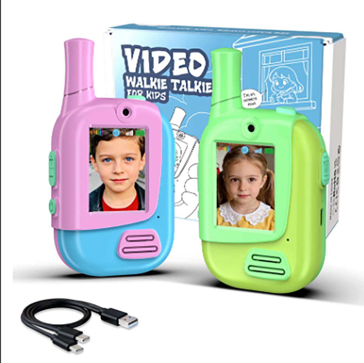 2 Pack Rechargeable Kids Video - مراجعة Kids Educational Game 2 وسعره