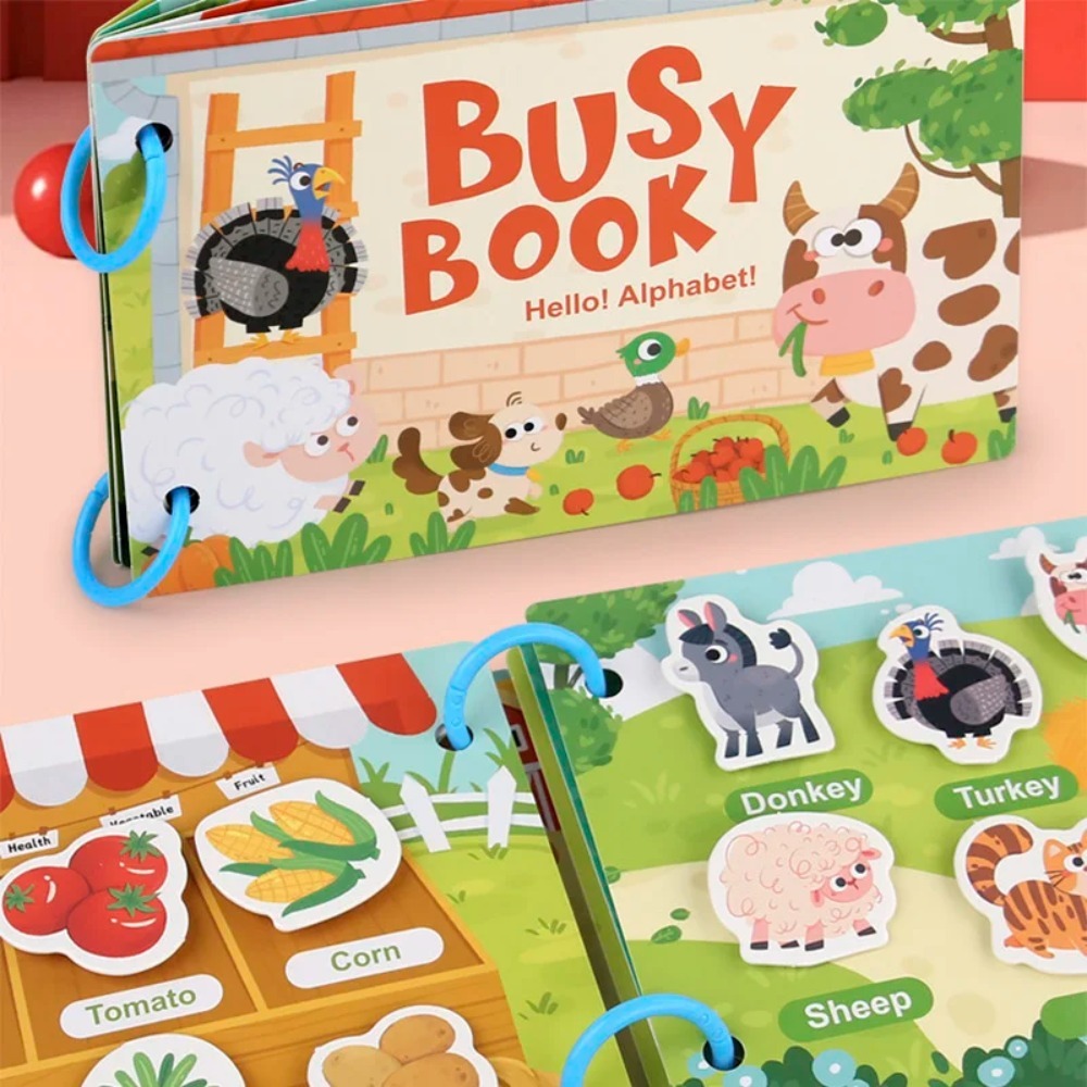 Montessori Children Busy Book  - مراجعة Kids Education Book وسعره