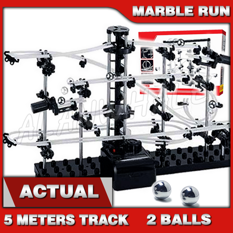 550cm Rail Level 2 Marble Run  - مراجعة Kinetic Kids Education وسعره