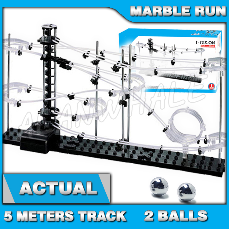 500cm Rail Level 1 Marble Run  - مراجعة Kinetic Kids Education وسعره
