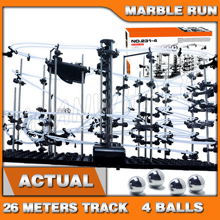 2600cm Rail Level 4 Marble Run - مراجعة Kinetic Kids Education وسعره