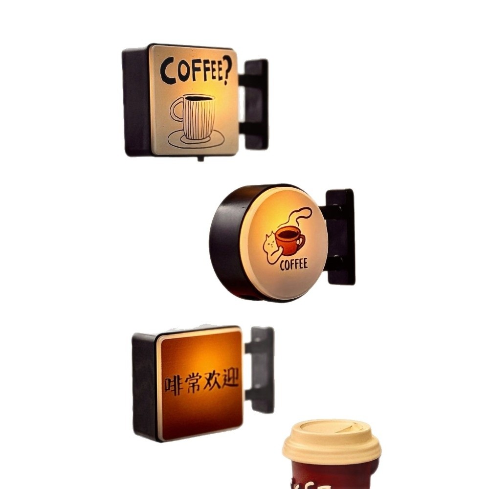 Coffee Corner Light Sign Fridg - مراجعة Magnetic Letter Board وسعره